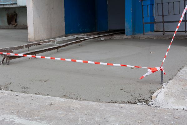Garage Concrete Replacement in Leland