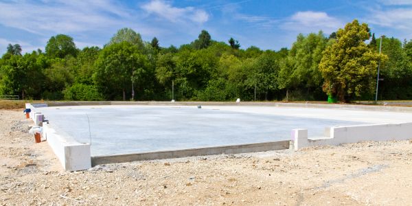 Basement Floor Pouring in Leland
