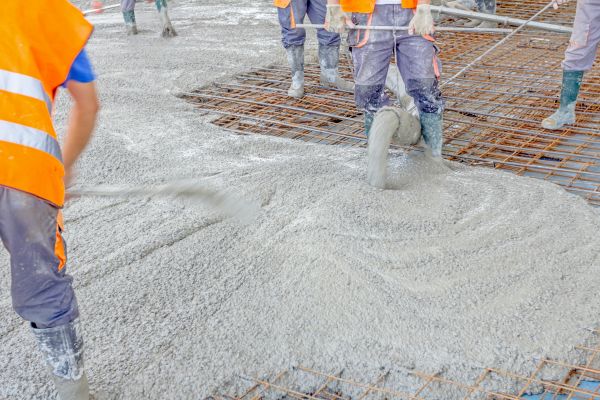 Cement Slab Pouring in Leland