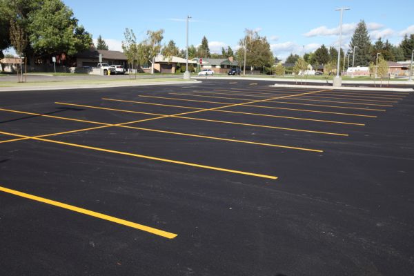 Parking Pad Installation in Leland
