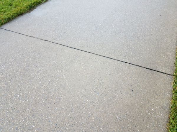 Cement Sidewalk Construction in Leland