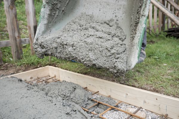 Yard Concrete Pouring in Leland