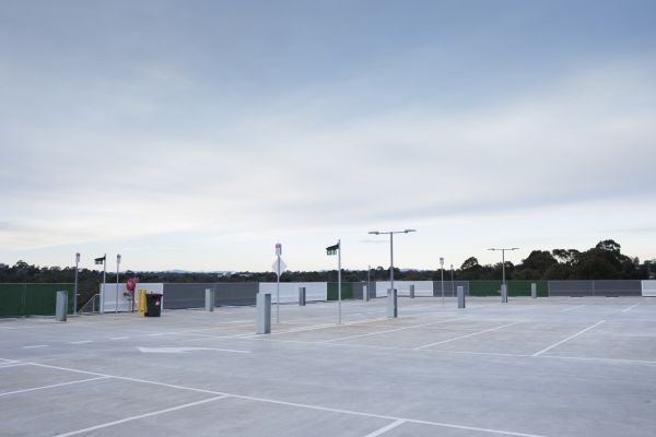 Concrete Parking Lot Paving in Leland