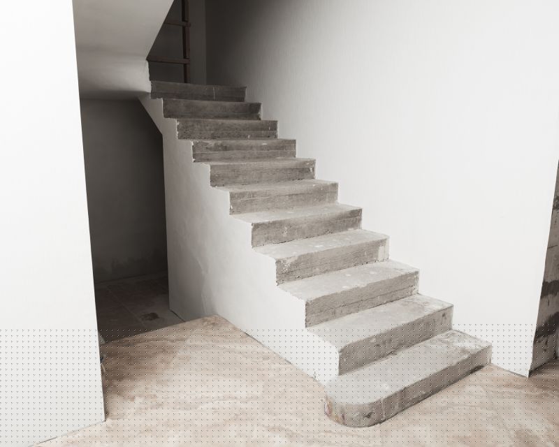 Cement Steps Construction