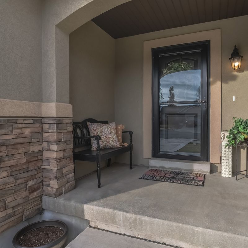 Veranda Pouring detail